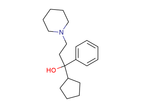 1-Piperidinepropanol, a-cyclopentyl-a-phenyl-
