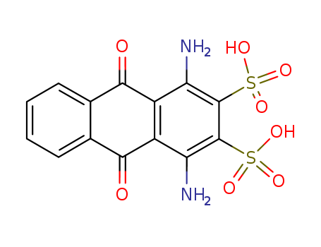 2,3-Anthracenedisulfonic acid, 1,4-diamino-9,10-dihydro-9,10-dioxo-