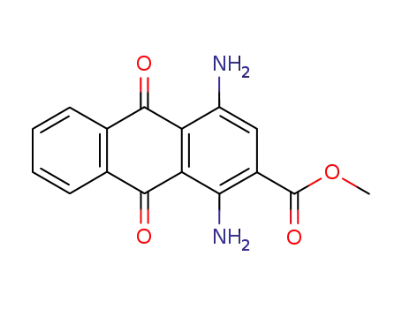 2-Anthracenecarboxylic acid, 1,4-diamino-9,10-dihydro-9,10-dioxo-,
methyl ester