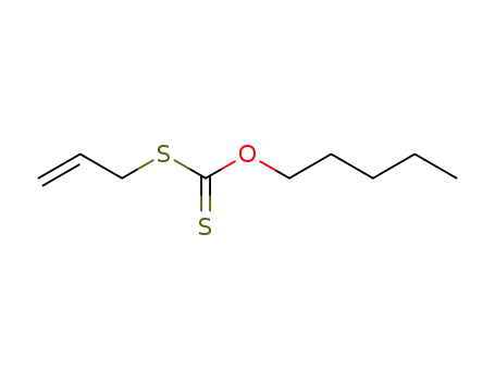 Molecular Structure of 2956-12-9 (S-allyl O-pentyl dithiocarbonate)