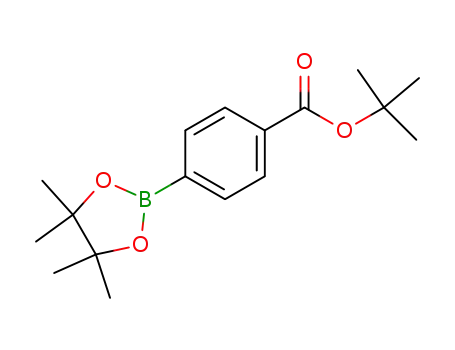 Tert-butyl 4-(4,4,5,5-tetramethyl-1,3,2-dioxaborolan-2-yl)benzoate