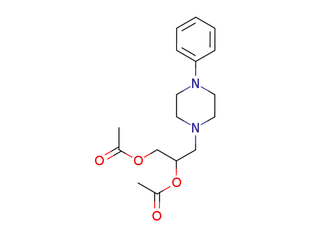 (R,S)-3-(4-phenyl-1-piperazinyl)-1,2-propanediol diacetate