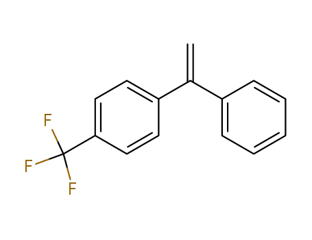 Molecular Structure of 345-88-0 (Benzene, 1-(1-phenylethenyl)-4-(trifluoromethyl)-)