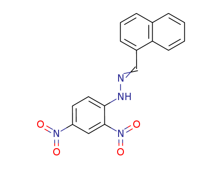 1-Naphthalenecarboxaldehyde, (2,4-dinitrophenyl)hydrazone