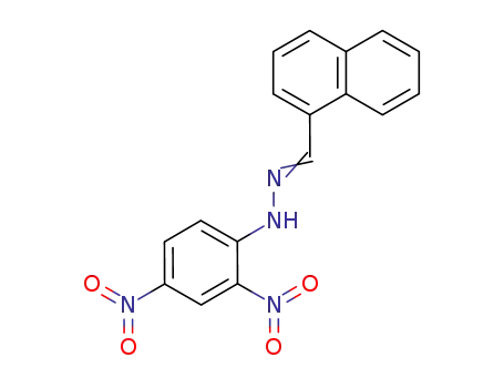 1-Naphthalenecarbaldehyde 2,4-dinitrophenyl hydrazone