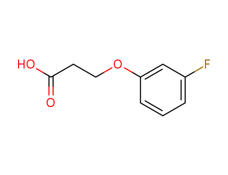 Propanoic acid, 3-(3-fluorophenoxy)-