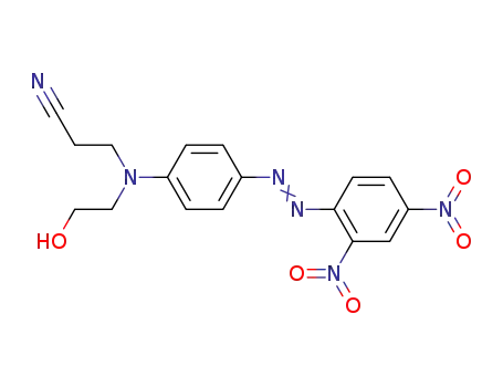 3-[[4-[(2,4-Dinitrophenyl)azo]phenyl](2-hydroxyethyl)amino]propiononitrile