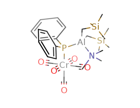 Cr(CO)5(PPh<sub>2</sub>Al(CH<sub>2</sub>SiMe<sub>3</sub>)2*NMe<sub>3</sub>)