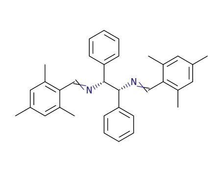 Molecular Structure of 192649-51-7 ((R,R)-1,2-Ph<sub>2</sub>-N,N'-bis(mesitylmethylidene)ethane-1,2-diamine)