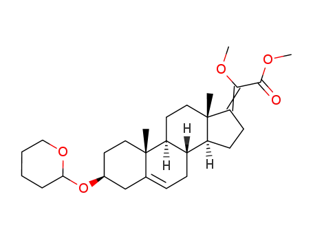 methyl 20ξ-methoxy-3β-(tetrahydropyranyloxy)-5,17(20)-pregnadien-21-oate