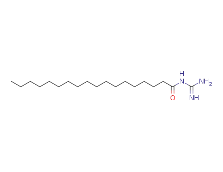 Molecular Structure of 40538-17-8 (N-(aminoiminomethyl)stearamide)