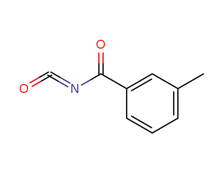 Molecular Structure of 5893-29-8 (Benzoyl isocyanate, 3-methyl- (9CI))