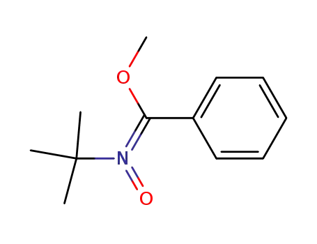 Molecular Structure of 118891-54-6 (methyl N-(1,1-dimethylethyl)benzenecarboximidate N-oxide)