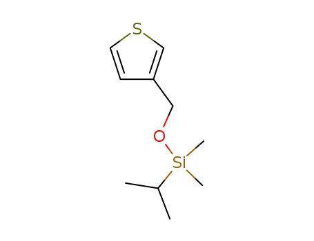 Molecular Structure of 117657-59-7 (Isopropyl-dimethyl-(thiophen-3-ylmethoxy)-silane)