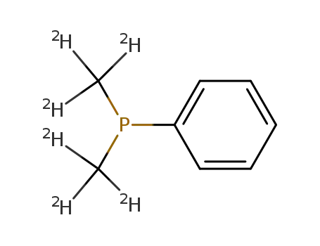 Molecular Structure of 88635-84-1 (dimethyl-d6-phenylphosphine)