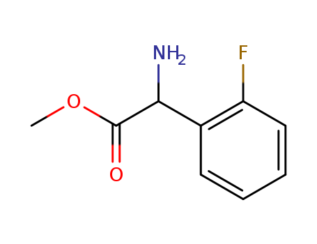 Benzeneacetic acid, a-amino-2-fluoro-, methyl ester
