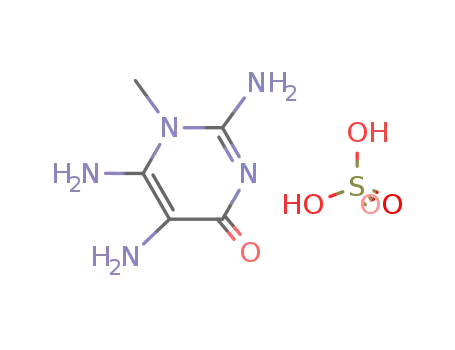 2,5,6-triamino-1-methyl-4-pyrimidone sulfate