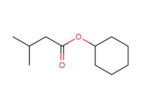 Molecular Structure of 7774-44-9 (CYCLOHEXYL ISOVALERATE)