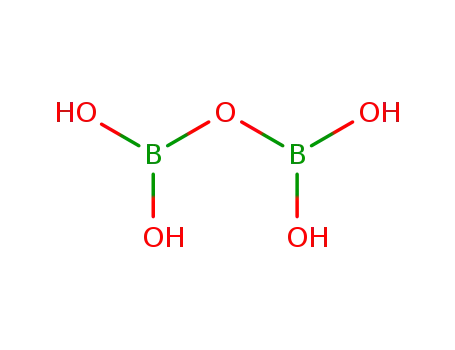 Boric acid (H4B2O5)