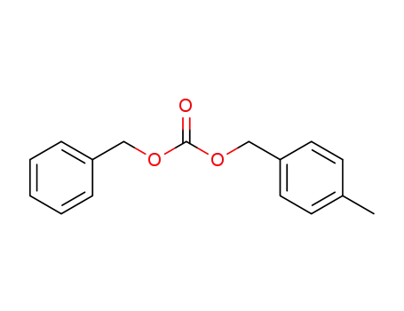 Molecular Structure of 88730-69-2 (Carbonic acid, (4-methylphenyl)methyl phenylmethyl ester)