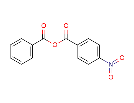 Molecular Structure of 75474-05-4 (benzoic-p-nitrobenzoic anhydride)