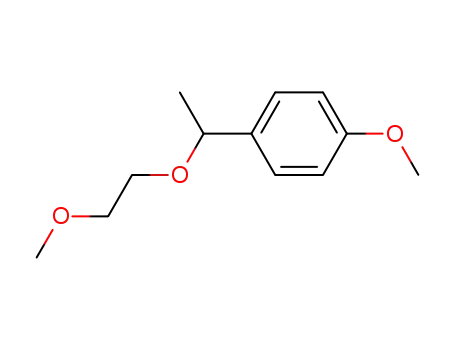 Molecular Structure of 94670-20-9 (Benzene, 1-methoxy-4-[1-(2-methoxyethoxy)ethyl]-)