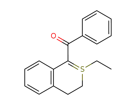(2-Ethyl-3,4-dihydro-2λ<sup>4</sup>-isothiochromen-1-yl)-phenyl-methanone