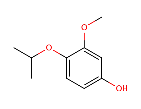Molecular Structure of 86636-03-5 (4-isopropoxy-3-methoxyphenol)