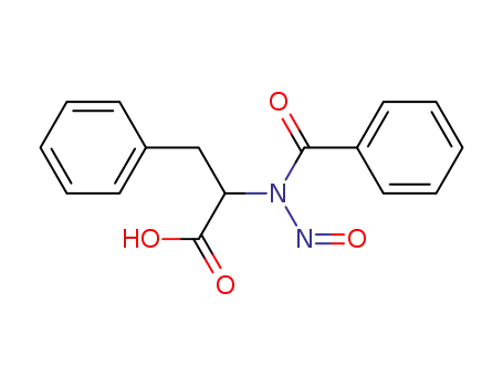 N-benzoyl-N-nitroso-DL-phenylalanine