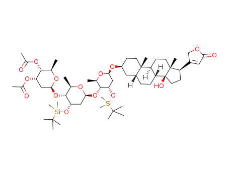 Molecular Structure of 389860-88-2 (C<sub>57</sub>H<sub>96</sub>O<sub>15</sub>Si<sub>2</sub>)