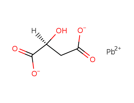 2-hydroxybutanedioate; lead(2+)