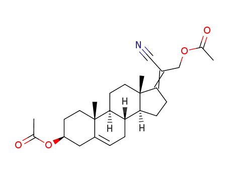 3β,22-diacetoxy-23,24-dinor-chola-5,17(20)ξ-diene-21-nitrile