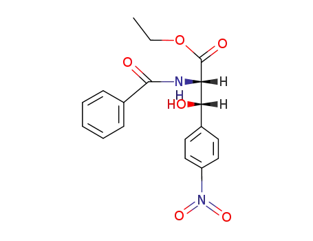 2-benzoylamino-3-hydroxy-3-(4-nitrophenyl)propionic acid ethyl ester