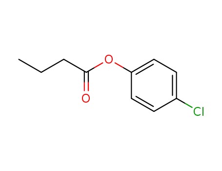 Molecular Structure of 7476-81-5 ((4-chlorophenyl) butanoate)