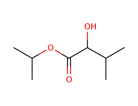 Molecular Structure of 300786-34-9 (isopropyl 2-hydroxy-3-methylbutyrate)