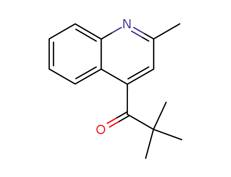 2,2-dimethyl-1-(2-methyl-quinolin-4-yl)-propan-1-one