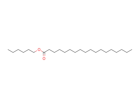 Molecular Structure of 3460-37-5 (hexyl stearate)