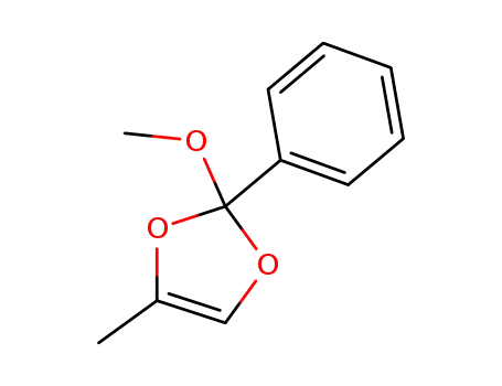 2-methoxy-2-phenyl-4-methyl-1,3-dioxol-4-ene