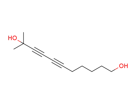 Molecular Structure of 1308271-41-1 (10-methylundeca-6,8-diyne-1,10-diol)