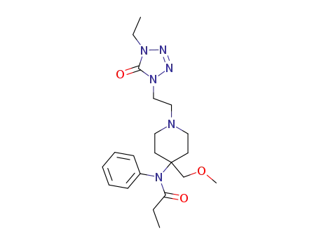 Molecular Structure of 71195-58-9 (alfentanil)