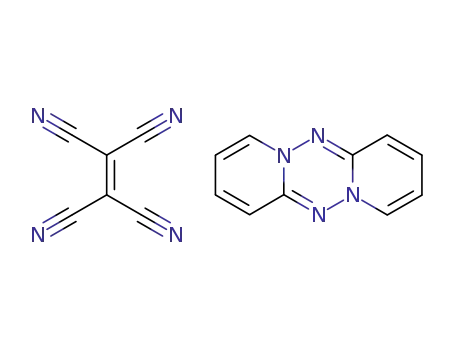 Molecular Structure of 128504-00-7 (dipyrido<1,2-b:1',2'-e><1,2,4,5>tetrazine*ethylenetetracarbonitrile)