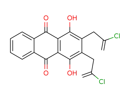 9,10-Anthracenedione, 2,3-bis(2-chloro-2-propenyl)-1,4-dihydroxy-