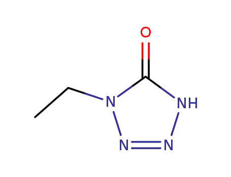 Molecular Structure of 69048-98-2 (1-ethyl-1,2-dihydro-5H-tetrazol-5-one)