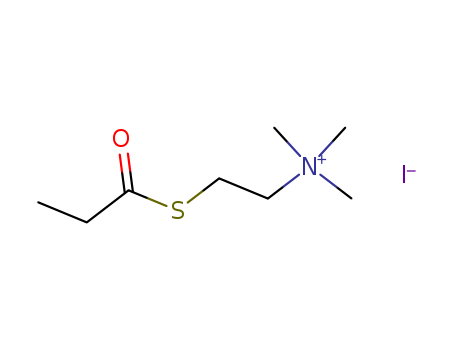 Ethanaminium,N,N,N-trimethyl-2-[(1-oxopropyl)thio]-, iodide (1:1)