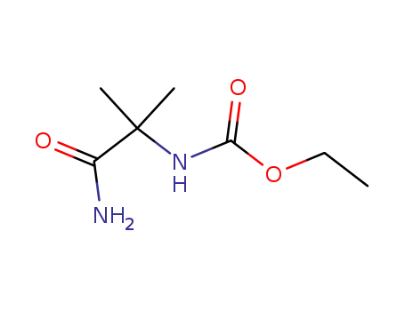 Molecular Structure of 81587-19-1 ((1-Carbamoyl-1-methyl-ethyl)-carbamic acid ethyl ester)