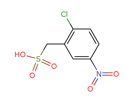 Molecular Structure of 749147-27-1 ((2-chloro-5-nitro-phenyl)-methanesulfonic acid)