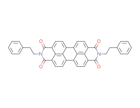 Molecular Structure of 67075-37-0 (N,N'-DI(2-PHENYLETHYL)-PERYLENE-TETRACARBONIC ACID, AMIDE)