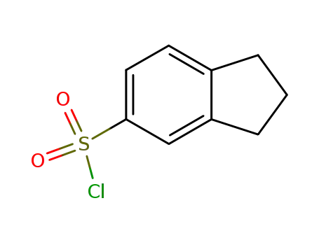 Molecular Structure of 52205-85-3 (INDANE-5-SULFONYL CHLORIDE)