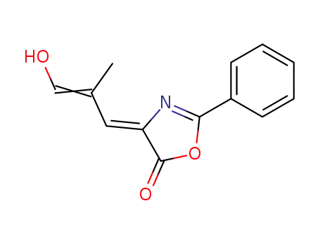 4-(3-hydroxy-2-methylallylidene)-2-phenyloxazol-5(4H)-one