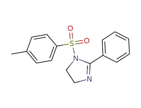 Molecular Structure of 16054-55-0 (1-tosyl-2-phenyl-Δ<sup>2</sup>-imidazoline)